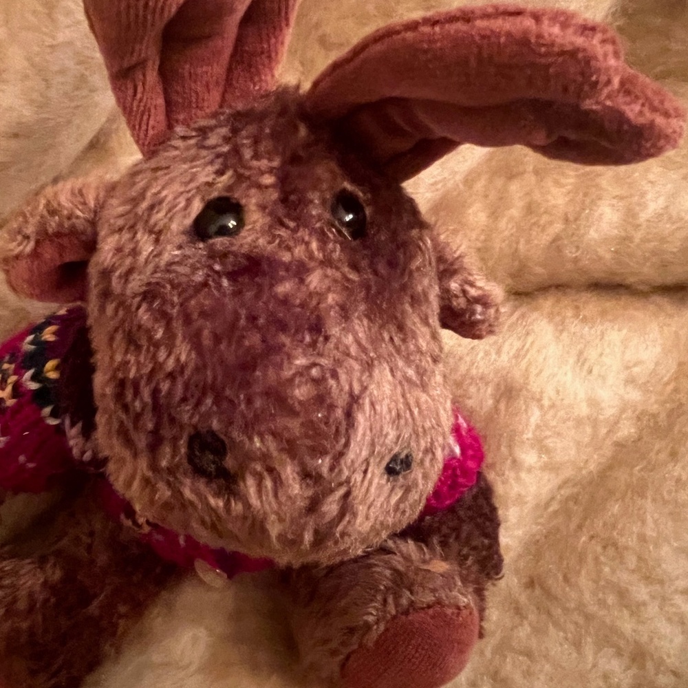 Boyd's Bear Vintage Reindeer in Holiday Sweater
